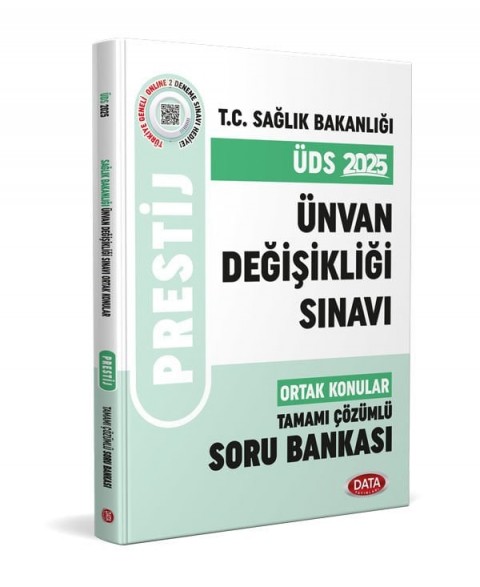 T.C. Sağlık Bakanlığı Ünvan Değişikliği Sınavı Ortak Konular Prestij Tamamı Çözümlü Soru Bankası