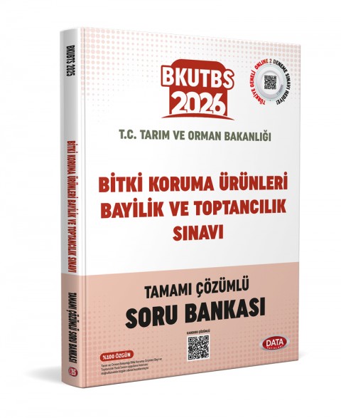 T.C. Tarım ve Orman Bakanlığı 2026 Bitki Koruma Ürünleri Bayilik ve Toptancılık Sınavı Tamamı Çözümlü Soru Bankası