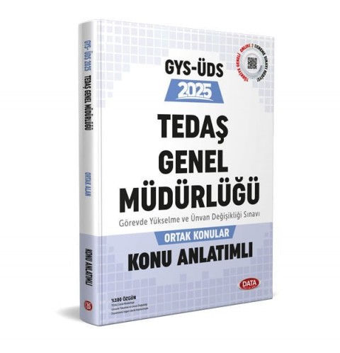 Tedaş Genel Müdürlüğü GYS-ÜDS Ortak Konular Konu Anlatımlı