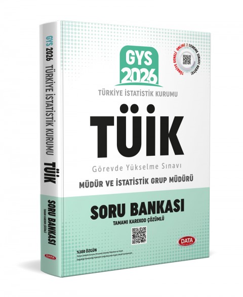 Türkiye İstatistik Kurumu (TÜİK) GYS Soru Bankası - Karekod Çözümlü