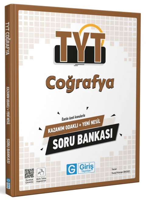 TYT Coğrafya Kazanım Odaklı ve Yeni Nesil Soru Bankası - Giriş Yayınları