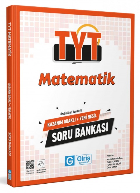 TYT Matematik Kazanım Odaklı ve Yeni Nesil Soru Bankası - Giriş Yayınları