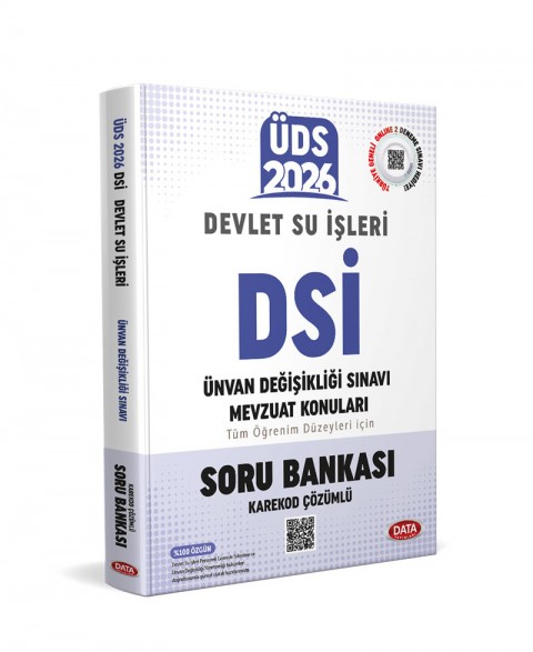 ÜDS Devlet Su İşleri (DSİ) Soru Bankası