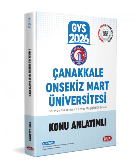 YÖK Üst Kuruluşları ile YÖK Personeli Çanakkale Onsekiz Mart Üniversitesi GYS Konu Anlatımlı