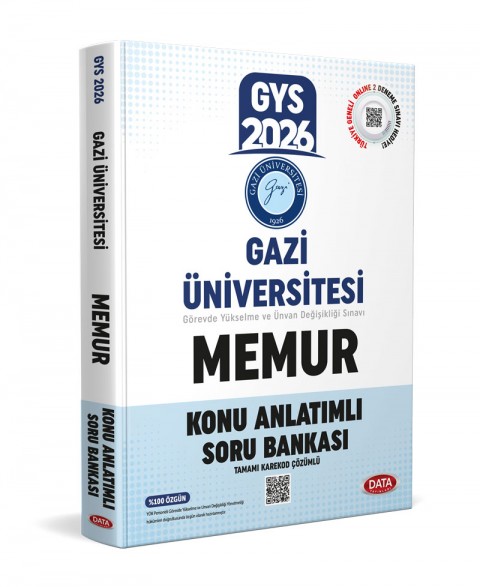 YÖK Üst Kuruluşları ile YÖK Personeli Gazi Üniversitesi Memur GYS Konu Anlatımlı - Soru Bankası