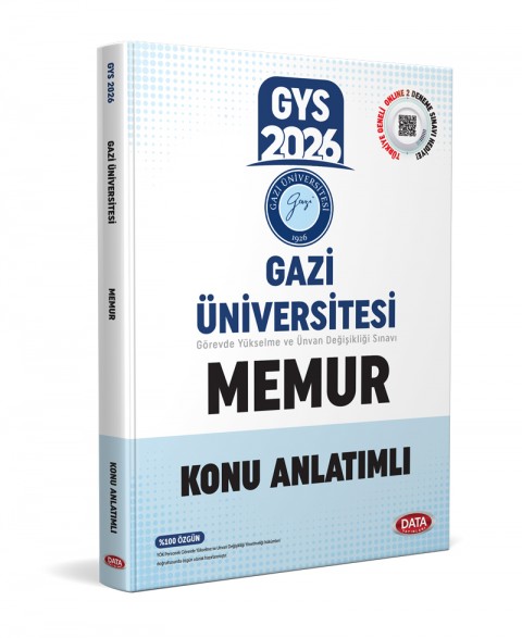 YÖK Üst Kuruluşları ile YÖK Personeli Gazi Üniversitesi Memur GYS Konu Anlatımlı