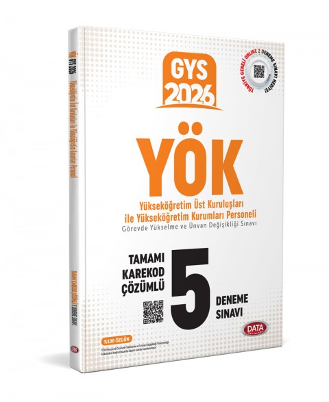 YÖK Üst Kuruluşları ile YÖK Personeli GYS 5 Deneme Sınavı - Karekod Çözümlü