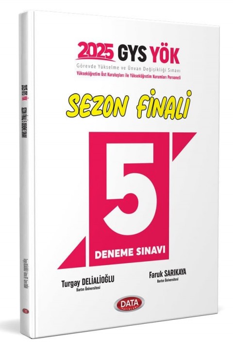 YÖK Üst Kuruluşları ile YÖK Personeli GYS  Sezon Finali 5 Deneme Sınavı