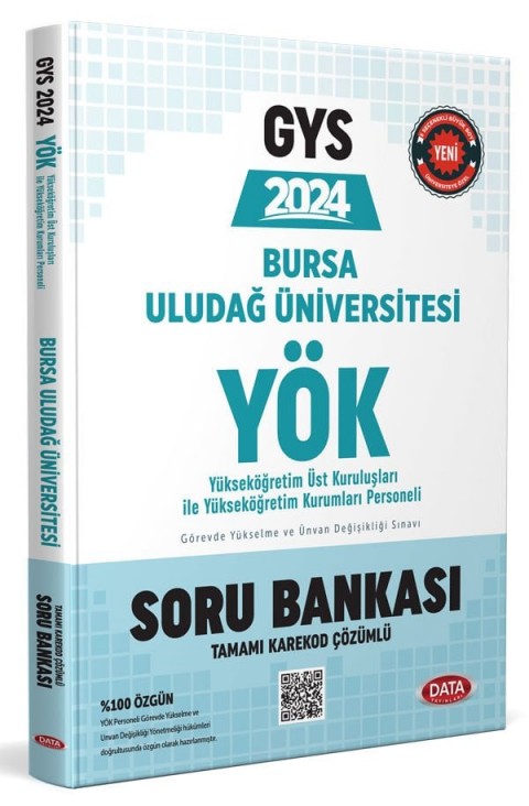 YÖK Üst Kuruluşları ile YÖK Personeli GYS Soru Bankası Bursa Uludağ Üniversitesi - Karekod Çözümlü