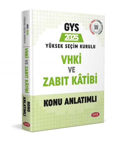 Yüksek Seçim Kurulu (YSK) VHKİ ve Zabıt Kâtibi Konu Anlatımlı