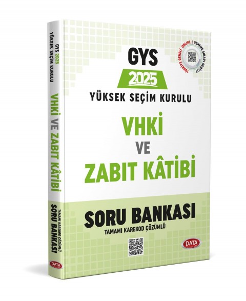 Yüksek Seçim Kurulu (YSK) VHKİ ve Zabıt Kâtibi Soru Bankası Tamamı Karekod Çözümlü