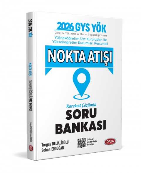 Yükseköğretim Kurumu (YÖK) GYS Nokta Atışı Soru Bankası - Karekod Çözümlü