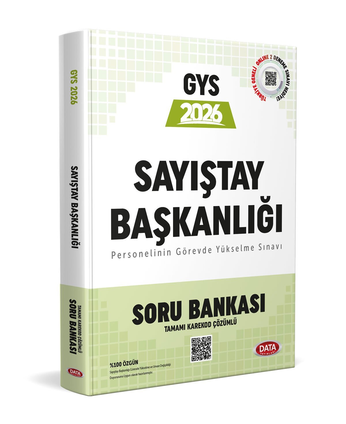Sayıştay Başkanlığı 2026 GYS Soru Bankası (Karekod Çözümlü)