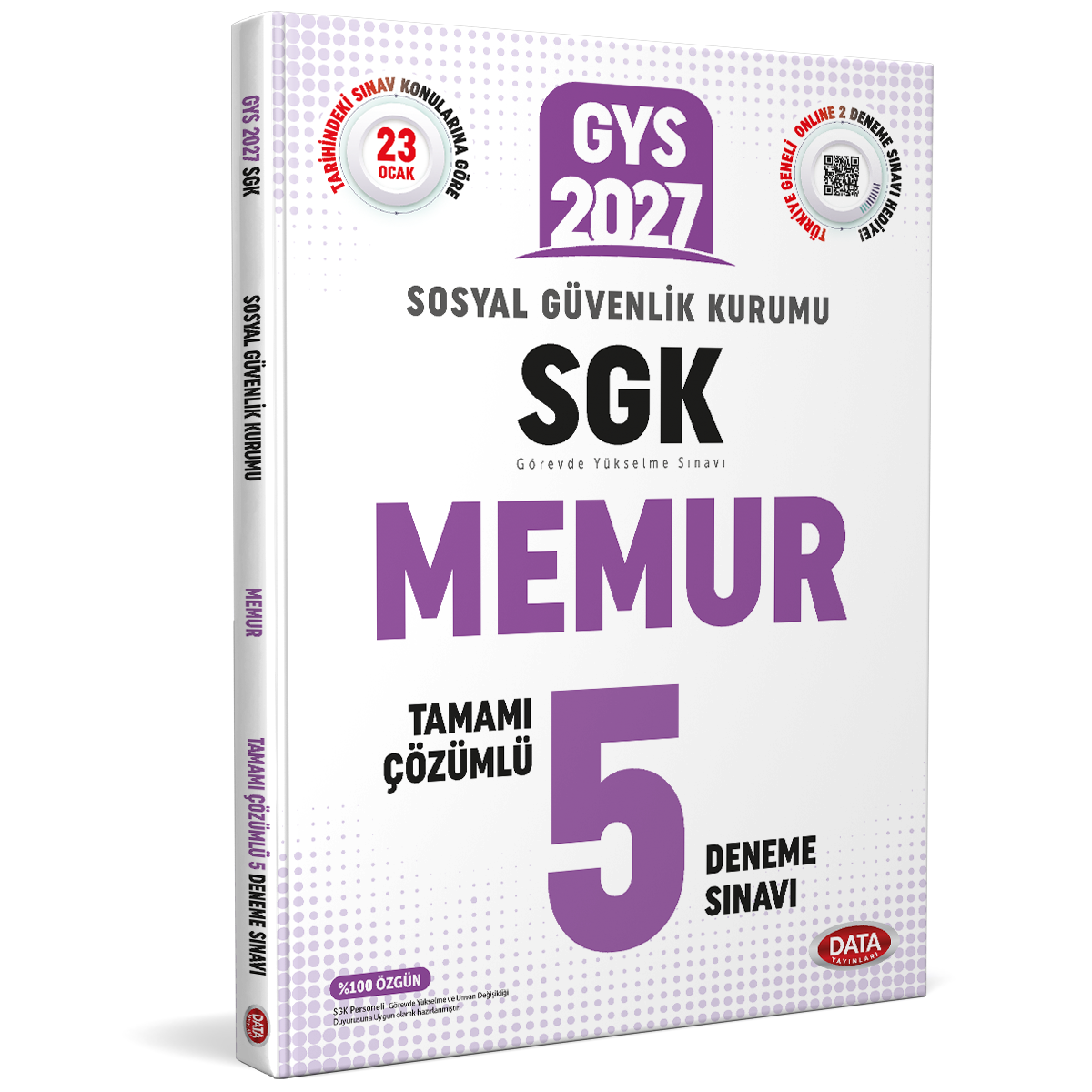 Sosyal Güvenlik Kurumu SGK GYS Memur Tamamı Çözümlü 5 Deneme Sınavı Sosyal Güvenlik Kurumu SGK GYS Memur Tamamı Çözümlü 5 Deneme Sınavı