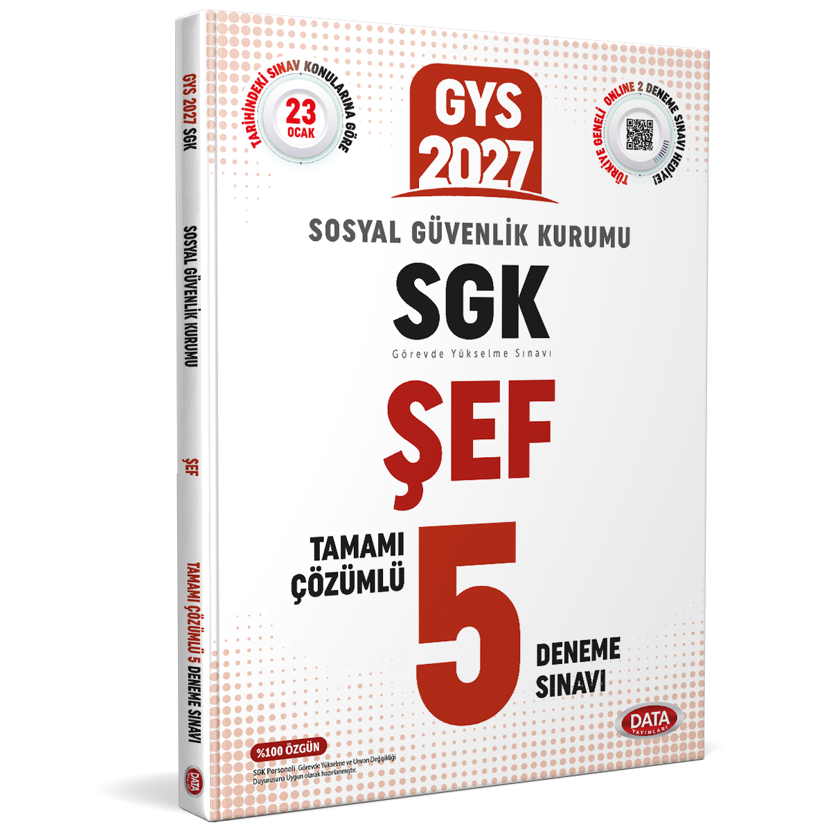 Sosyal Güvenlik Kurumu SGK GYS Şef Tamamı Çözümlü 5 Deneme Sınavı Sosyal Güvenlik Kurumu SGK GYS Şef Tamamı Çözümlü 5 Deneme Sınavı