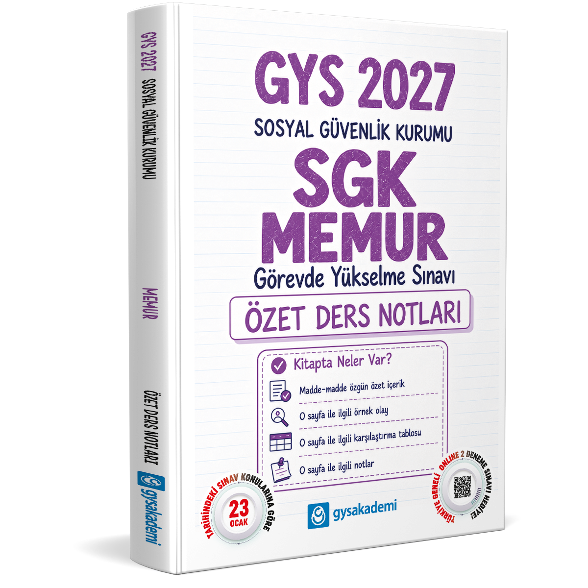 2027 Sosyal Güvenlik Kurumu (SGK) Memur GYS Özet Ders Notları 2027 Sosyal Güvenlik Kurumu (SGK) Memur GYS Özet Ders Notları