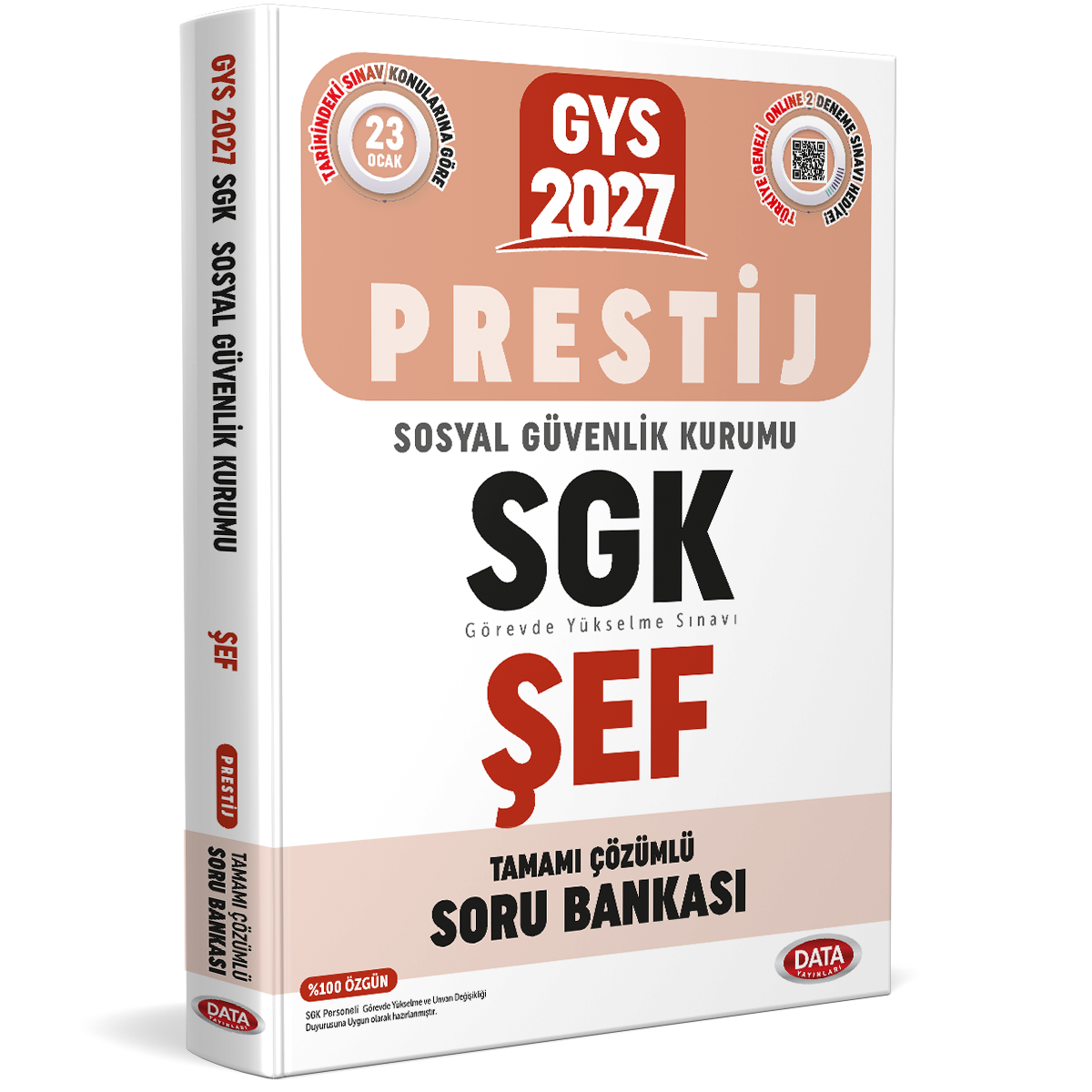 2027 Sosyal Güvenlik Kurumu (SGK) Şef Prestij Çözümlü Soru Bankası