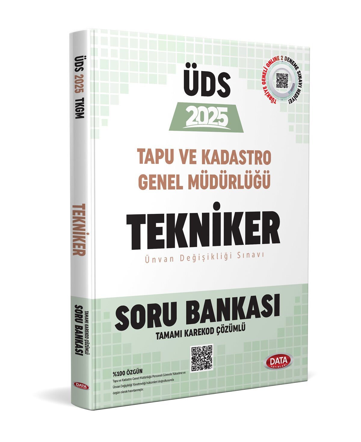 Tapu ve Kadastro Genel Müdürlüğü UDS Tekniker Soru Bankası Karekod Çözümlü Tapu ve Kadastro Genel Müdürlüğü UDS Tekniker Soru Bankası Karekod Çözümlü