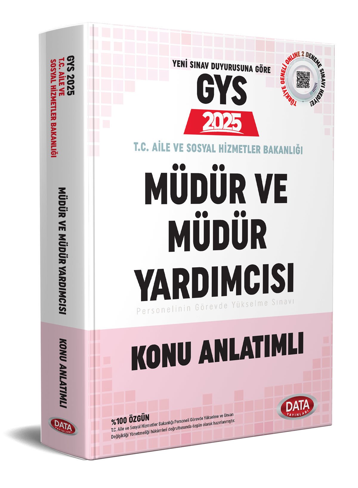T.C. Aile ve Sosyal Hizmetler Bakanlığı GYS Müdür ve Müdür Yardımcısı Konu Anlatımlı