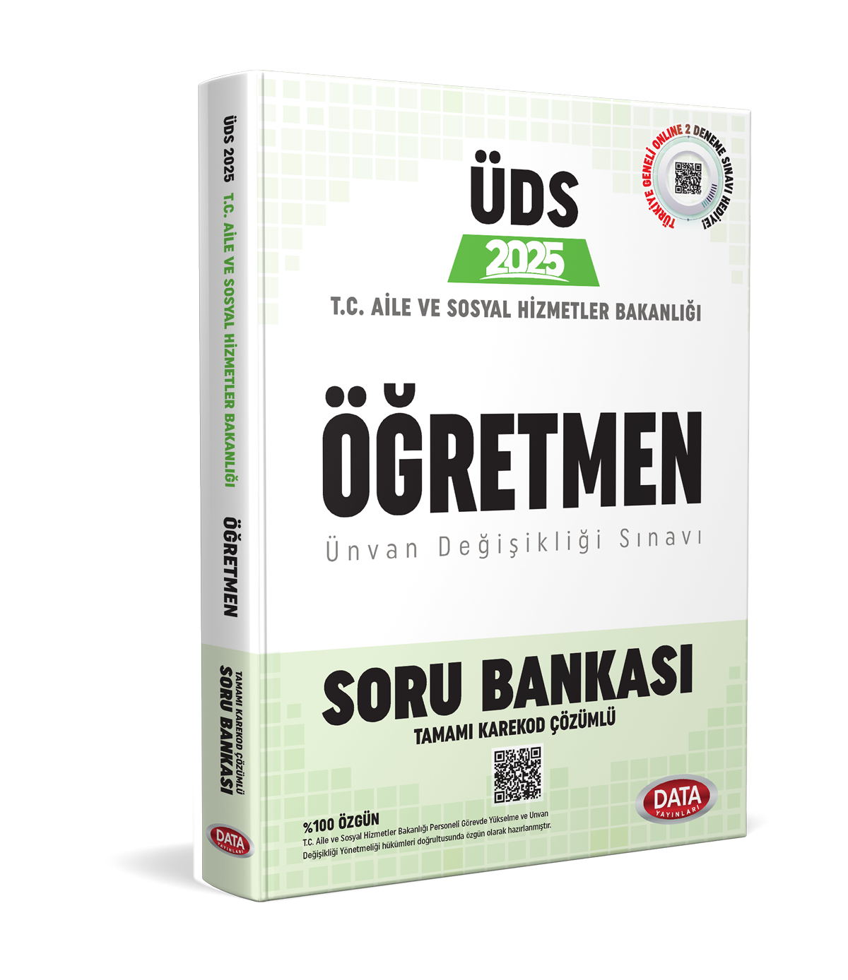 T.C. Aile ve Sosyal Hizmetler Bakanlığı ÜDS Öğretmen Kadrosu Soru Bankası (Karekod Çözümlü)