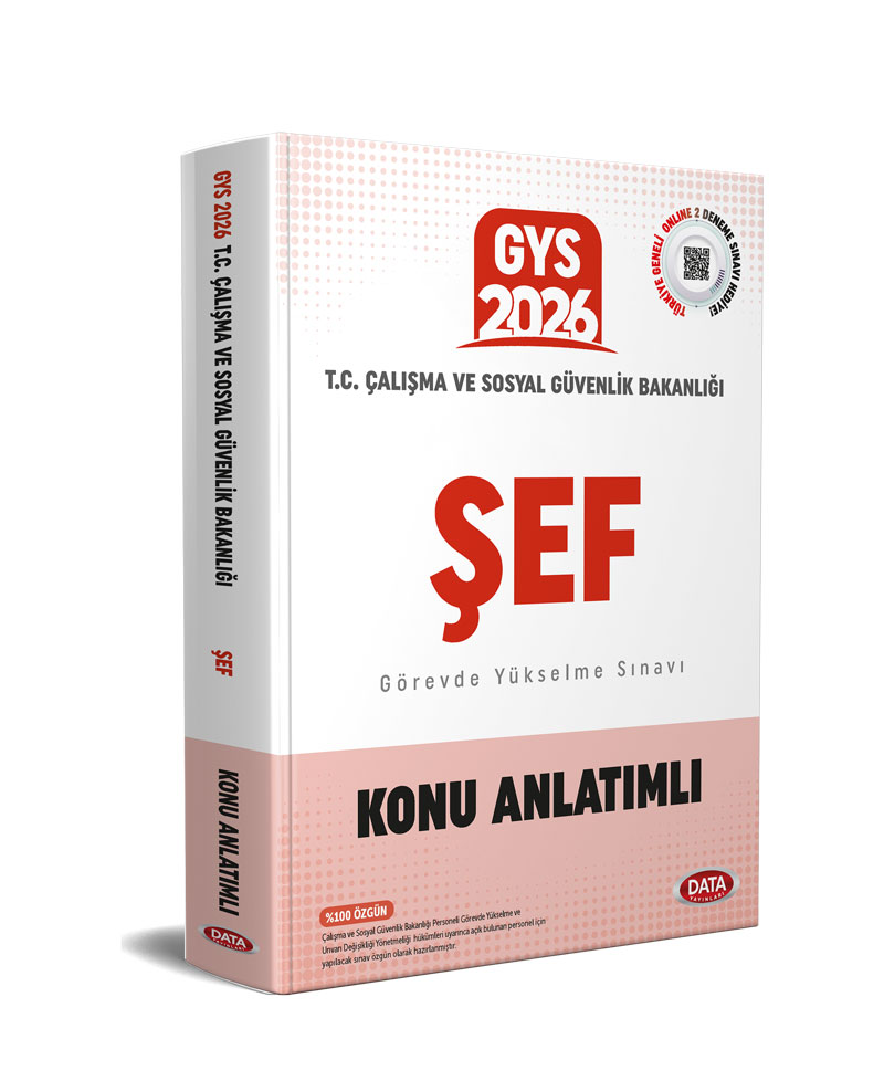 T.C. Çalışma ve Sosyal Güvenlik Bakanlığı Şef Konu Anlatımlı T.C. Çalışma ve Sosyal Güvenlik Bakanlığı Şef Konu Anlatımlı