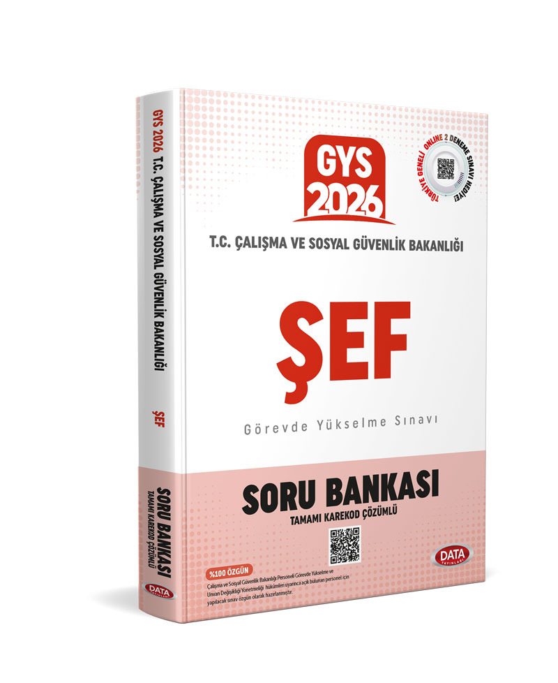 T.C. Çalışma ve Sosyal Güvenlik Bakanlığı Şef Tamamı Karekod Çözümlü Soru Bankası T.C. Çalışma ve Sosyal Güvenlik Bakanlığı Şef Tamamı Karekod Çözümlü Soru Bankası