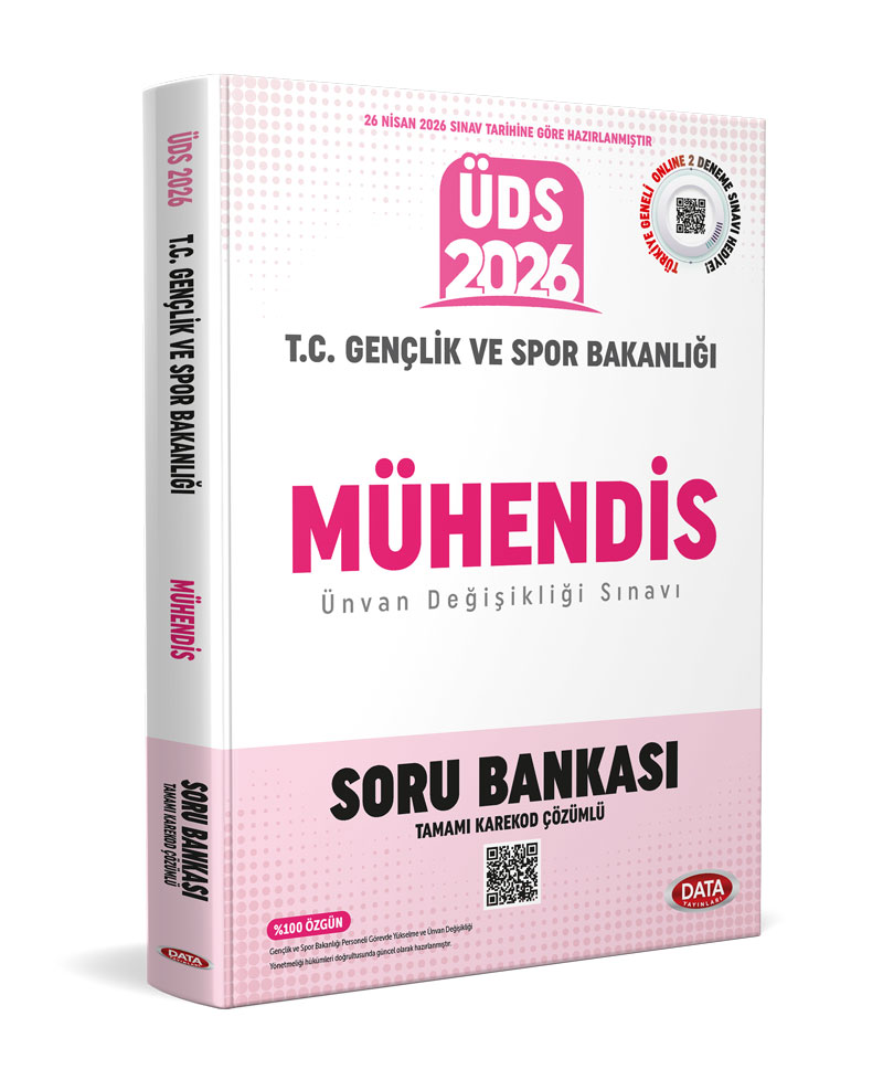 T.C. Gençlik ve Spor Bakanlığı Mühendis ÜDS Soru Bankası - Karekod Çözümlü T.C. Gençlik ve Spor Bakanlığı Mühendis ÜDS Soru Bankası - Karekod Çözümlü
