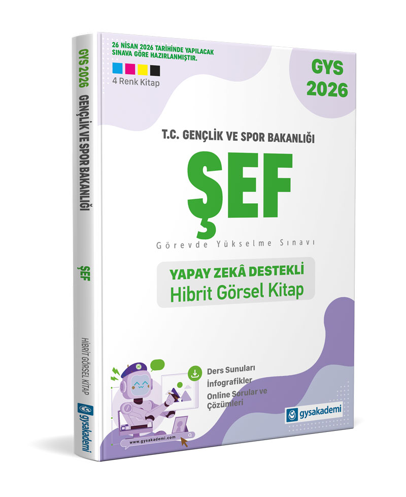 gysakademi T.C. Gençlik ve Spor Bakanlığı Şef Yapay Zeka Destekli Hibrit Kitap gysakademi T.C. Gençlik ve Spor Bakanlığı Şef Yapay Zeka Destekli Hibrit Kitap
