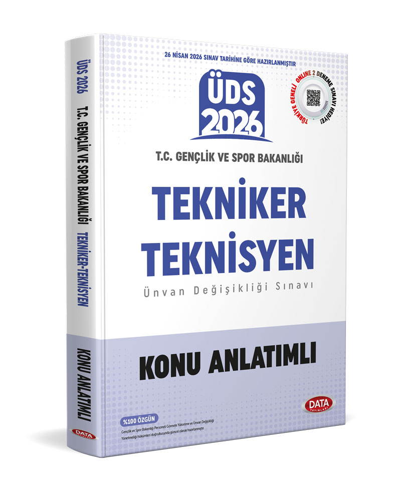 T.C. Gençlik ve Spor Bakanlığı Tekniker - Teknisyen ÜDS Konu Anlatımlı