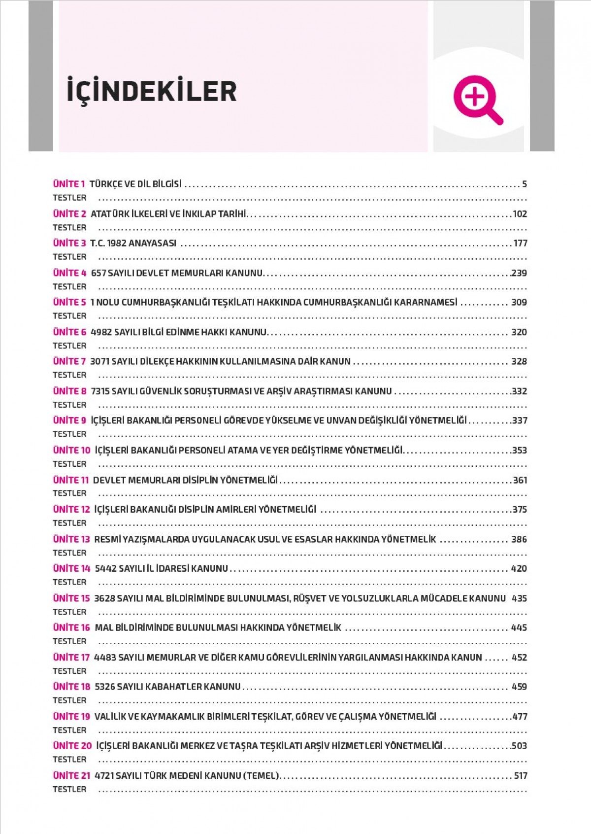 T.C. İçişleri Bakanlığı İlçe Nüfus Müdürü GYS Konu Anlatımlı T.C. İçişleri Bakanlığı İlçe Nüfus Müdürü GYS Konu Anlatımlı