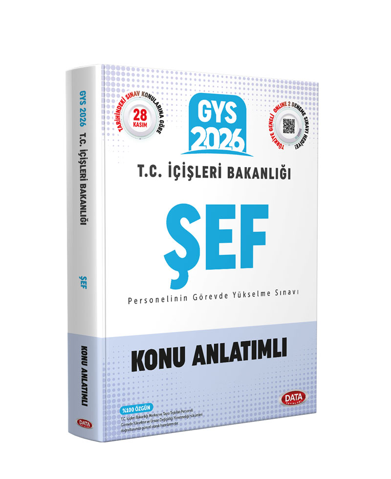 T.C. İçişleri Bakanlığı Şef GYS Konu Anlatımlı