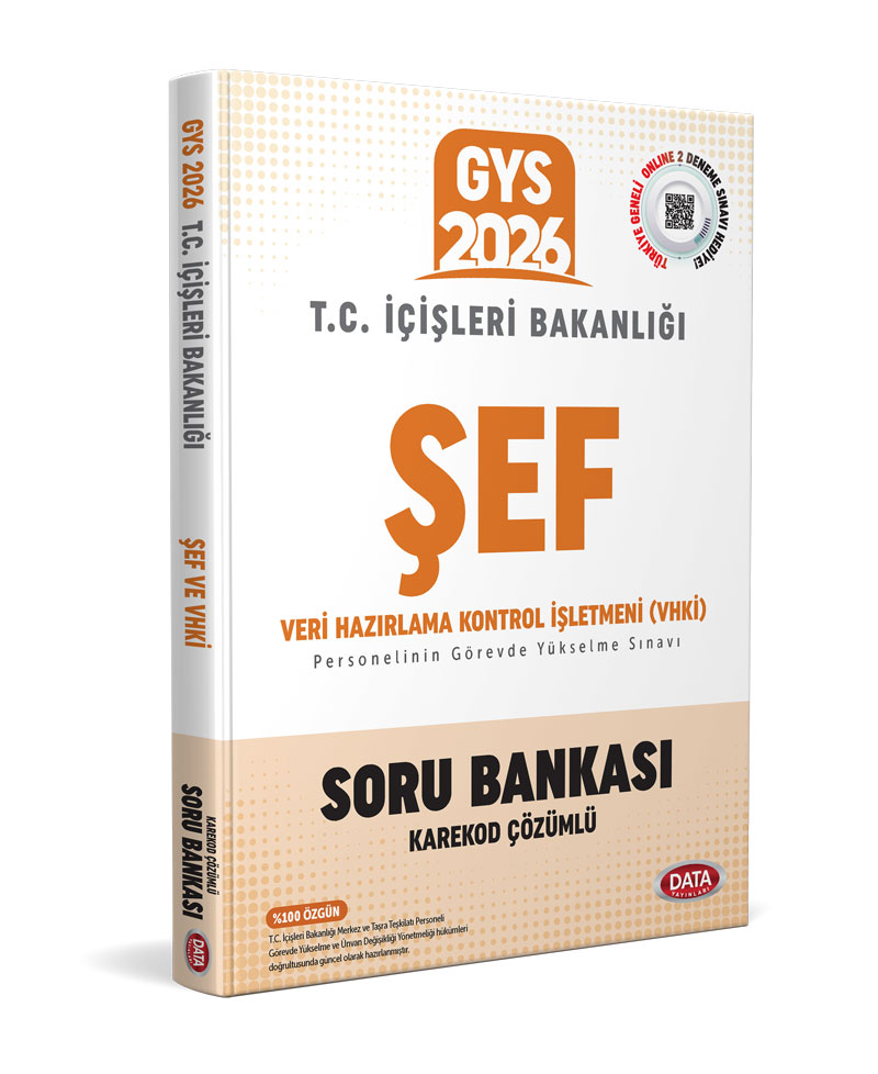 T.C. İçişleri Bakanlığı VHKİ ve Şef GYS Soru Bankası - Karekod Çözümlü
