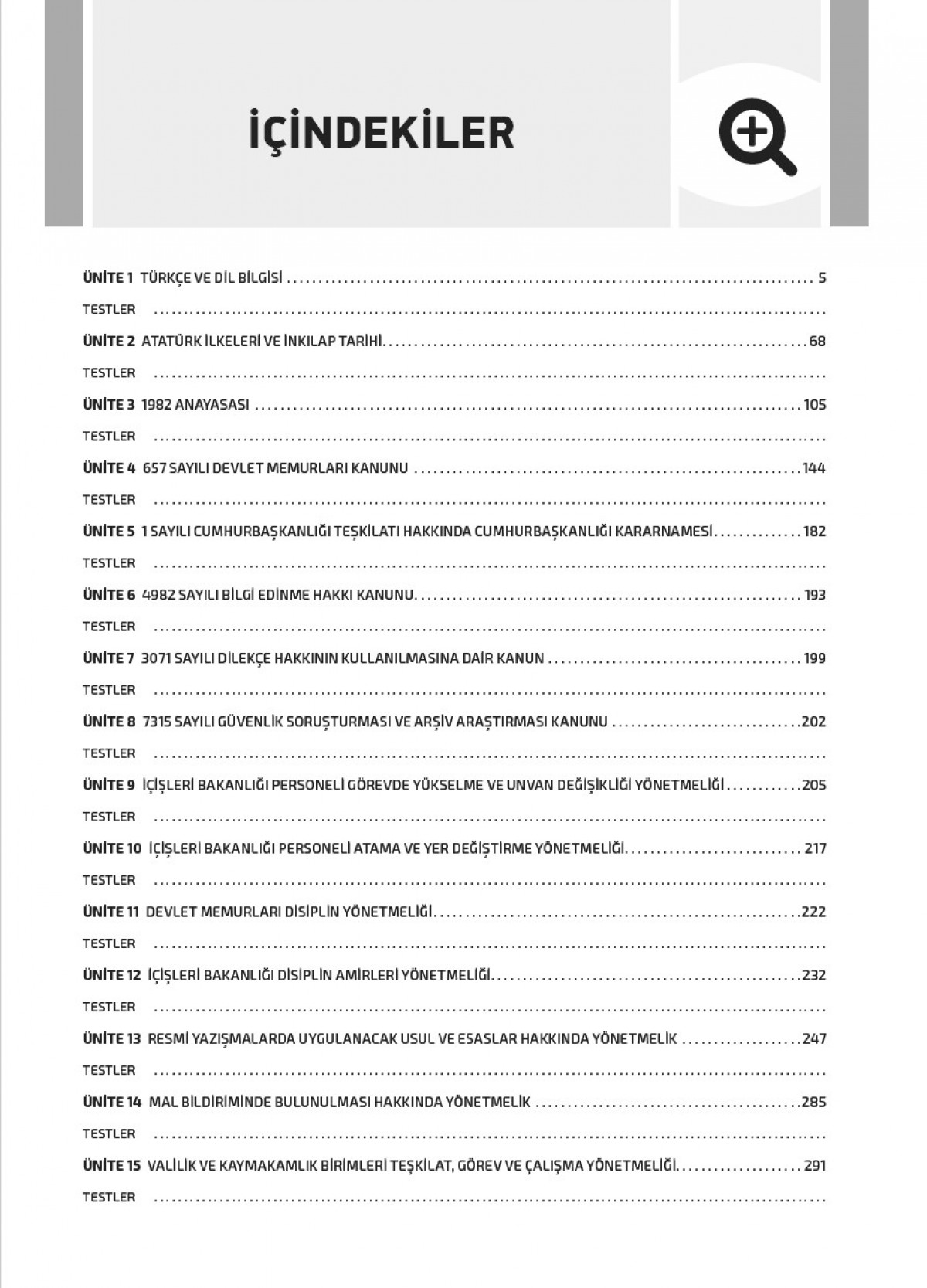T.C. İçişleri Bakanlığı VHKİ ve Şef GYS Soru Bankası - Karekod Çözümlü