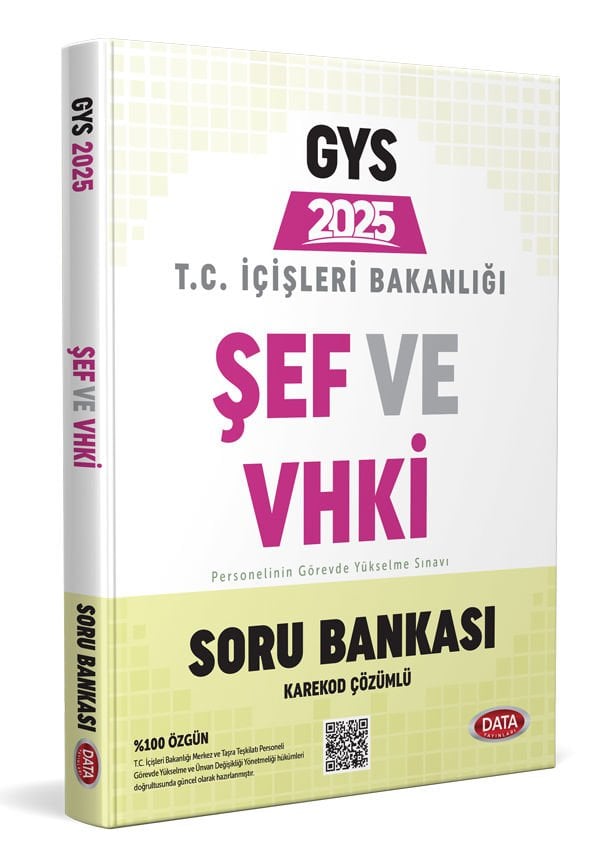 T.C. İçişleri Bakanlığı VHKİ ve Şefim'e Özel GYS Soru Bankası - Karekod Çözümlü
