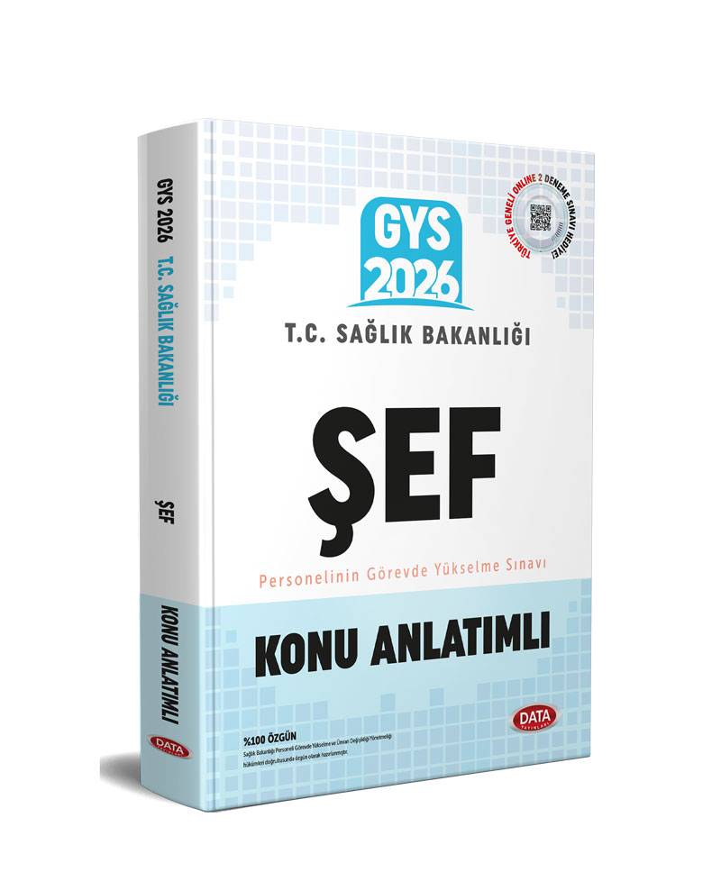 T.C. Sağlık Bakanlığı GYS Şef Konu Anlatımlı T.C. Sağlık Bakanlığı GYS Şef Konu Anlatımlı