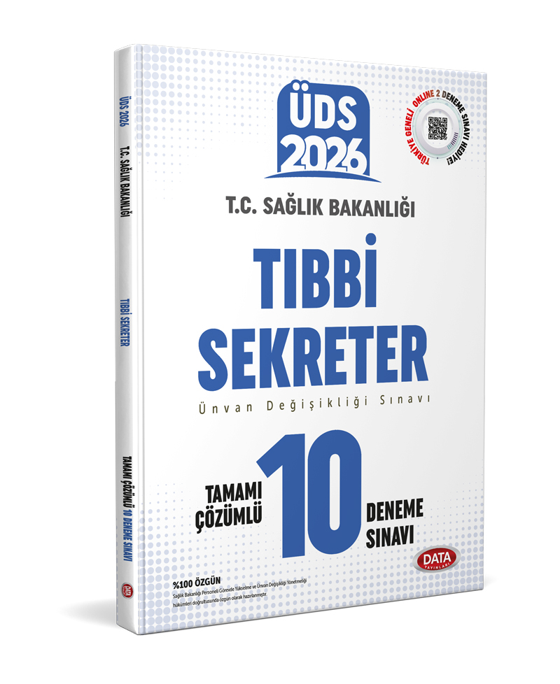 T.C. Sağlık Bakanlığı GYS Tıbbi Sekreter Tamamı Çözümlü 10 Deneme Sınavı T.C. Sağlık Bakanlığı GYS Tıbbi Sekreter Tamamı Çözümlü 10 Deneme Sınavı