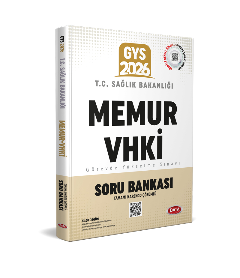T.C. Sağlık Bakanlığı Memur VHKİ GYS Soru Bankası - Karekod Çözümlü