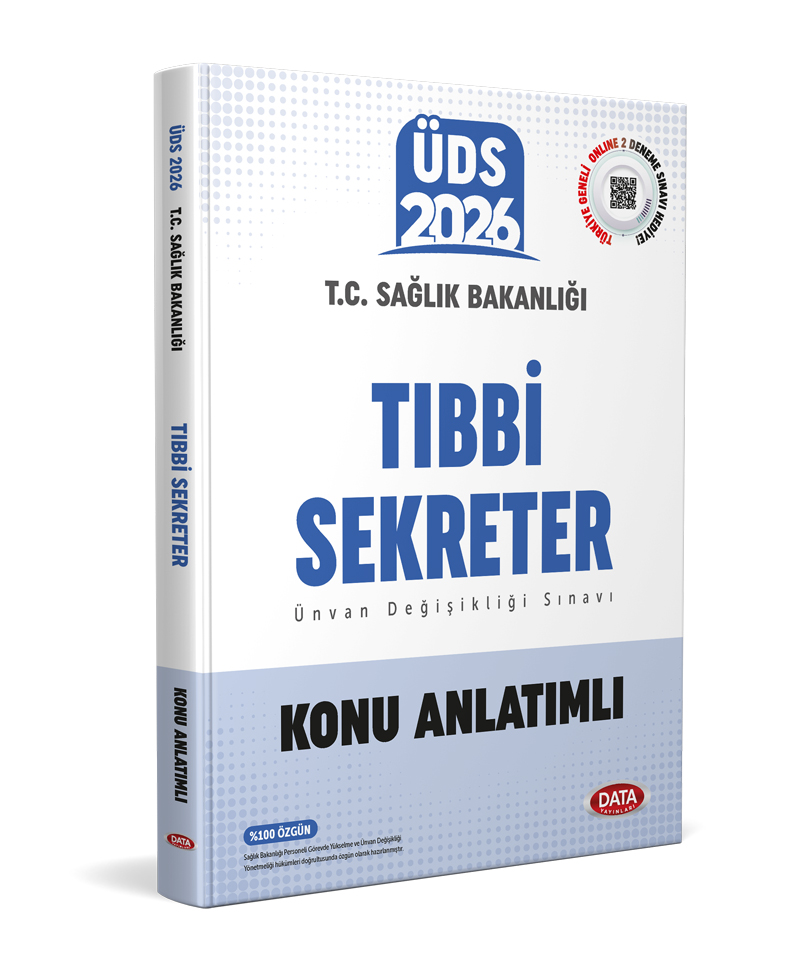 T.C. Sağlık Bakanlığı ÜDS Tıbbi Sekreter Konu Anlatımlı