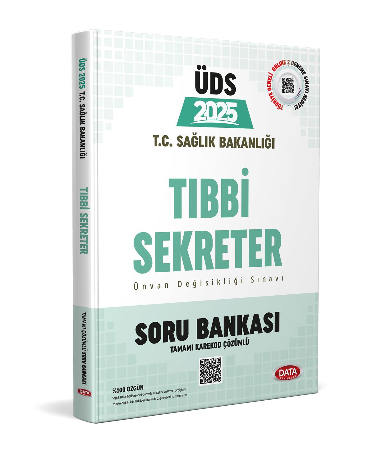 T.C. Sağlık Bakanlığı ÜDS Tıbbi Sekreter Soru Bankası (Tamamı Karekod Çözümlü)