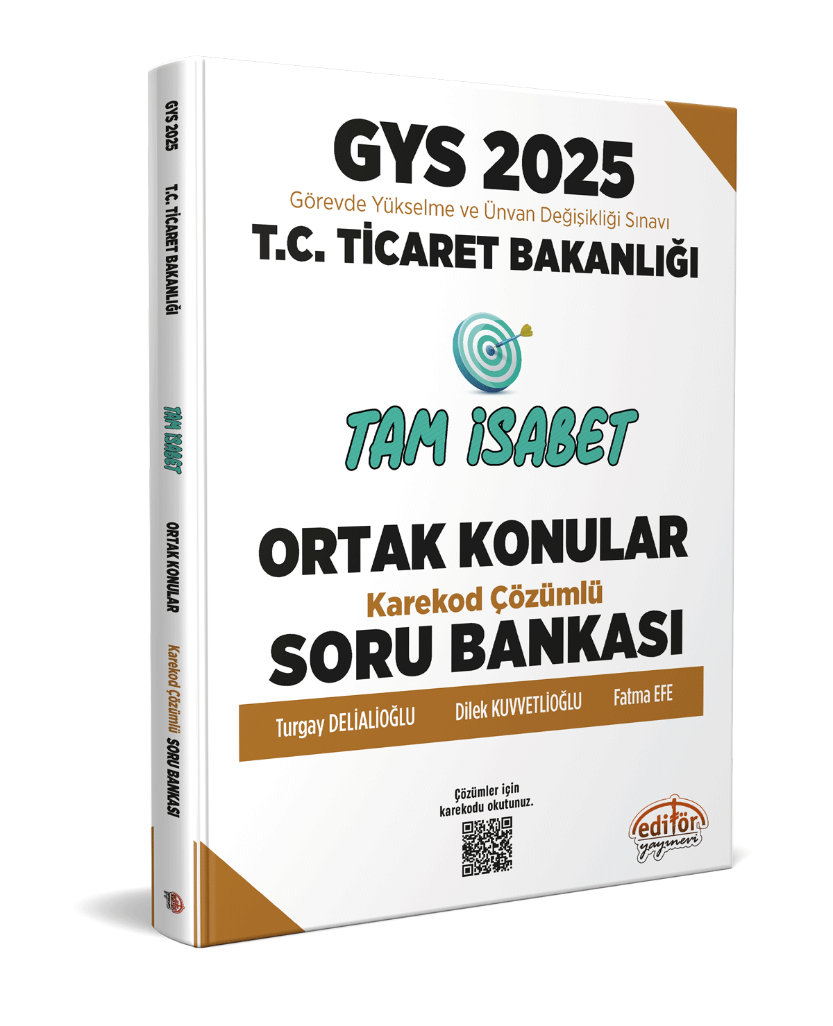 T.C. Ticaret Bakanlığı 2025 GYS Tam İsabet Ortak Konular Soru Bankası - Karekod Çözümlü
