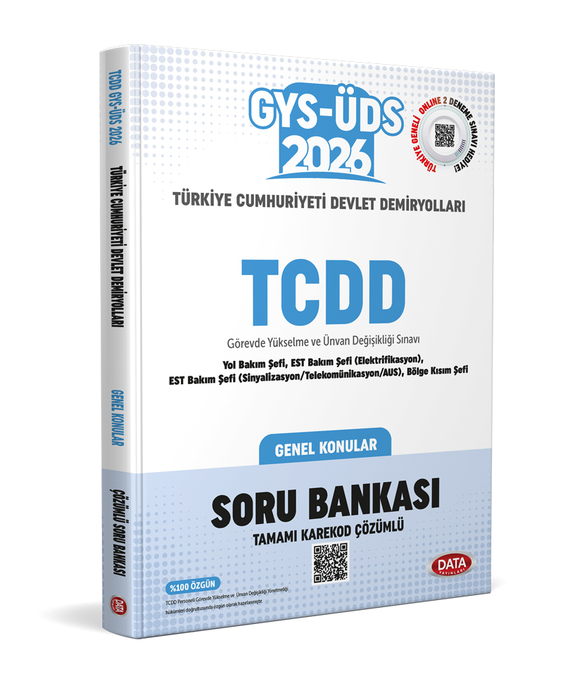 TCDD Genel Konular Soru Bankası - Karekod Çözümlü TCDD Genel Konular Soru Bankası - Karekod Çözümlü
