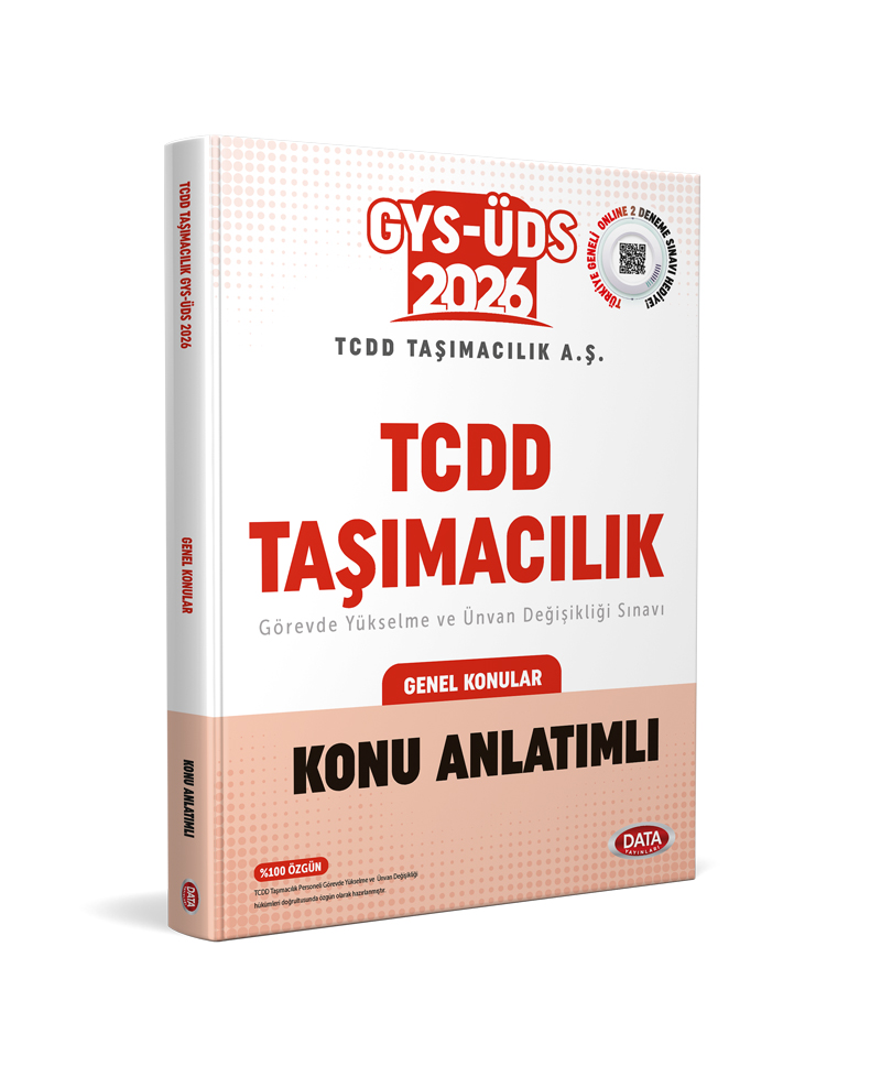 TCDD Taşımacılık AŞ GYS-ÜDS Genel Konular Konu Anlatımlı TCDD Taşımacılık AŞ GYS-ÜDS Genel Konular Konu Anlatımlı