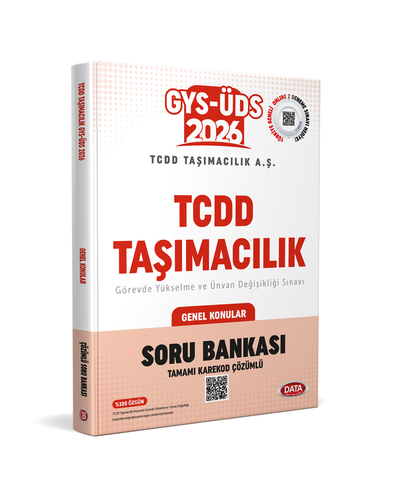 TCDD Taşımacılık AŞ GYS-ÜDS Genel Konular Soru Bankası - Karekod Çözümlü TCDD Taşımacılık AŞ GYS-ÜDS Genel Konular Soru Bankası - Karekod Çözümlü