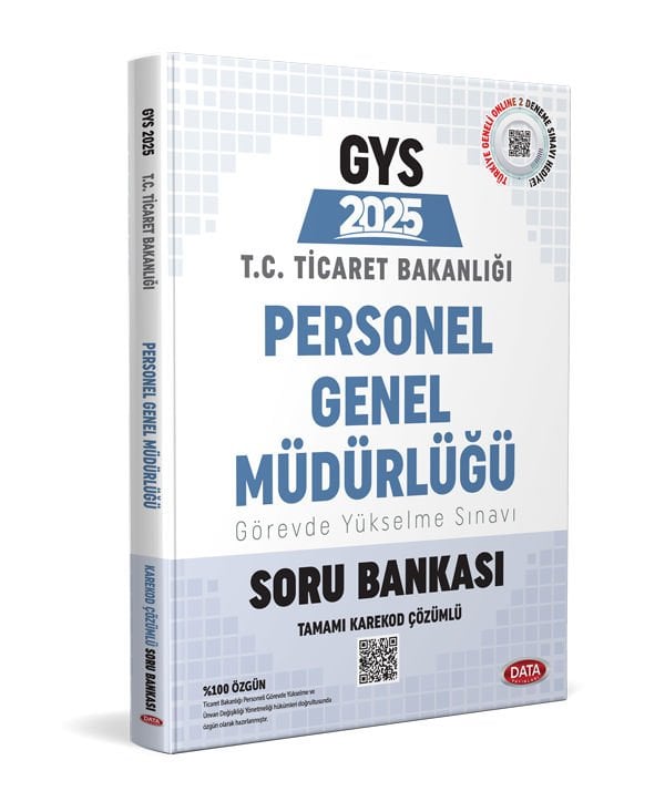 Ticaret Bakanlığı Personel Genel Müdürlüğü GYS Soru Bankası - Karekod Çözümlü