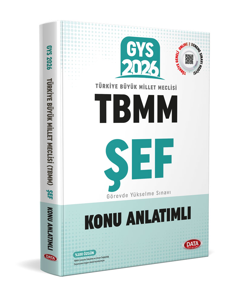 Türkiye Büyük Millet Meclisi (TBMM) GYS Şef Konu Anlatımlı Türkiye Büyük Millet Meclisi (TBMM) GYS Şef Konu Anlatımlı