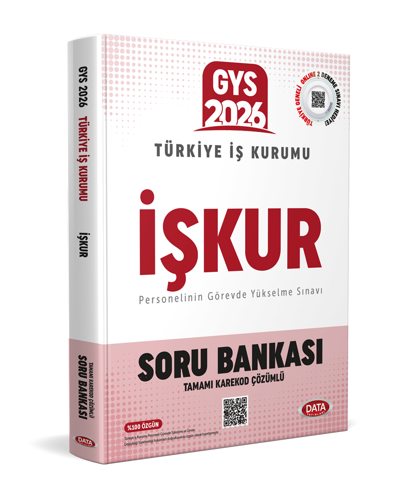 Türkiye İş Kurumu (İŞKUR) GYS Soru Bankası - Karekod Çözümlü