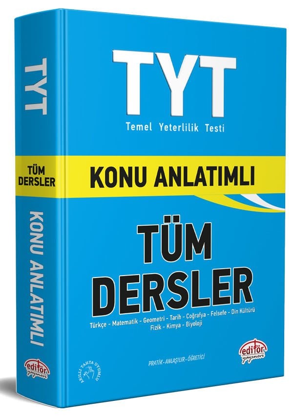 TYT Tüm Dersler Konu Anlatımlı