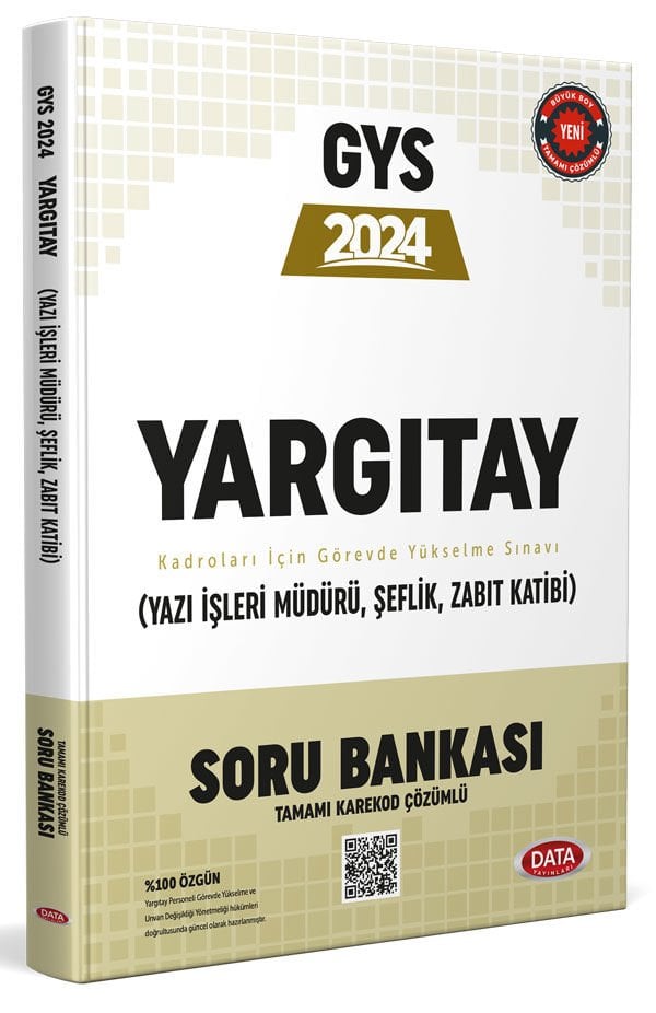 Yargıtay GYS Soru Bankası - Karekod Çözümlü