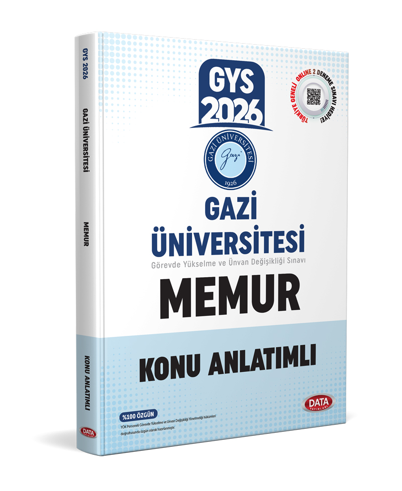 YÖK Üst Kuruluşları ile YÖK Personeli Gazi Üniversitesi Memur GYS Konu Anlatımlı