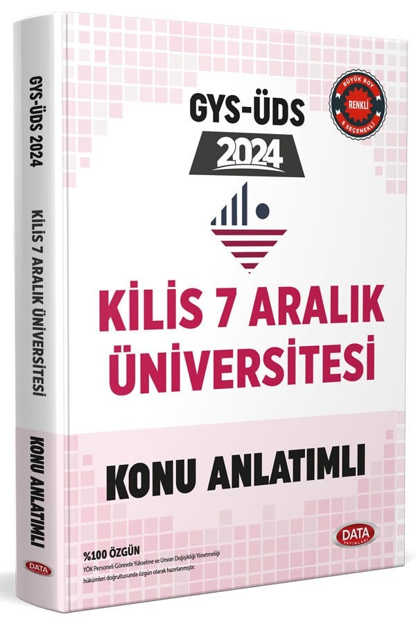YÖK Üst Kuruluşları ile YÖK Personeli GYS Konu Anlatımlı Kilis 7 Aralık Üniversitesi